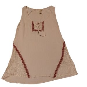 DAYTRIP Ladies Gauze Sleeveless Top- size L